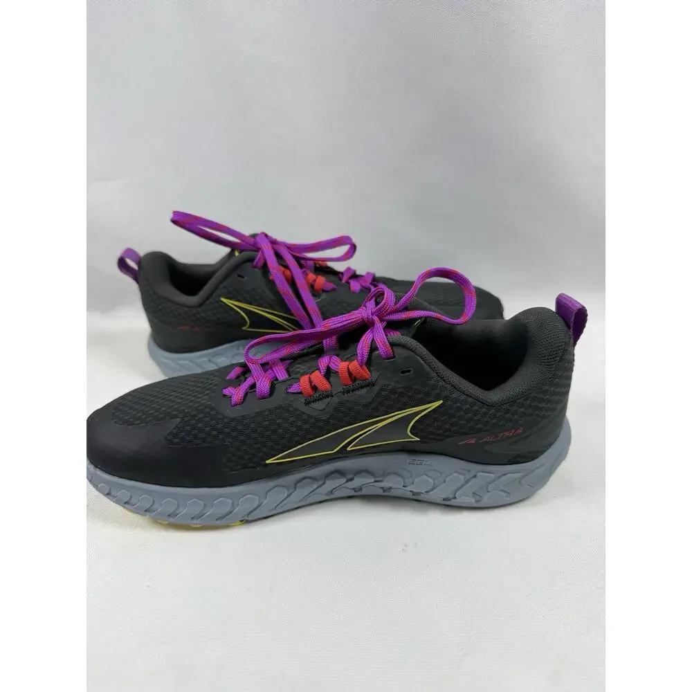 Altra Outroad Women’s Trail Running Shoes Black Purple US 9.5 EU 41